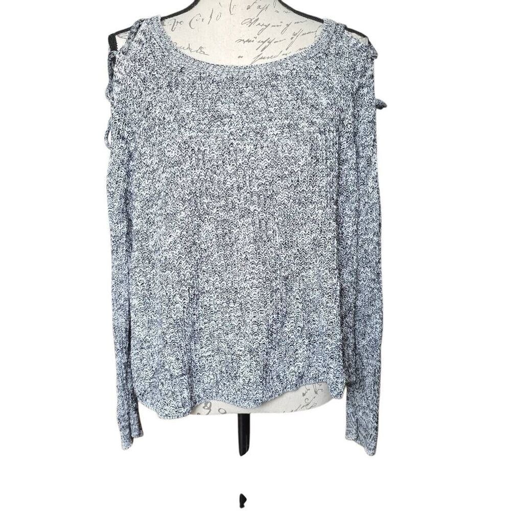 Express Gray Crew Neck Sweater